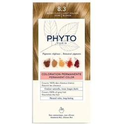 PHYTO Hair Color - Colorazione Permanente N. 8.3 Biondo Chiaro Dorato