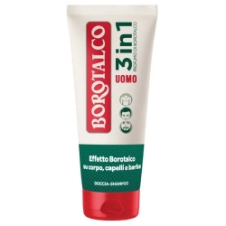 BOROTALCO Uomo - Doccia Shampoo 3 In 1 Profumo Di Borotalco 200 ml