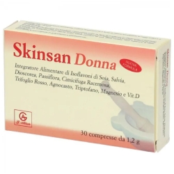 Skinsan Donna 30 Compresse - Integratore Per La Menopausa