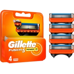 GILLETTE Fusion Power 5 - 4 Lamette Di Ricambio