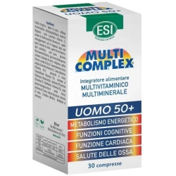 Esi Multicomplex Uomo 50+ - Integratore Di Vitamine E Minerali 30 Compresse