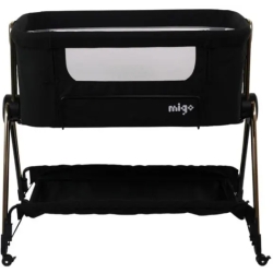 Cyber - Culla Co-Sleeping - Colore Nero/Oro