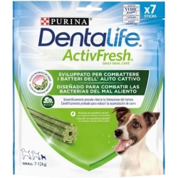 PURINA Dentalife ActivFresh Small 7-12 Kg - 7 Stick Per L'Igiene Orale Dei Cani