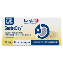 Longlife Gastroday 10 Stick - Integratore Gastroprotettivo
