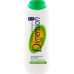by Lux - Shampoo & Balsamo 2in1 per capelli grassi 250 ml