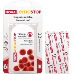 Nova.Emostop - 6 Tamponi Emostatici