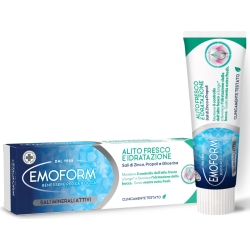 Emoform Sali Minerali Attivi Alito Fresco e Idratazione - dentifricio 75 ml