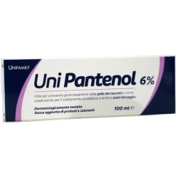 Unifamily Uni Pantenol 6% - Crema lenitiva e protettiva 100 Ml