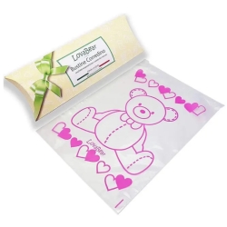 6 Bustine Corredino - Orso Rosa (Confezione ammaccata)