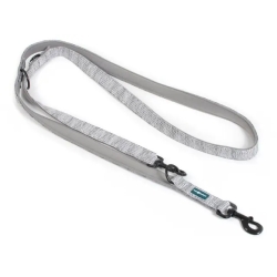Nylon Deluxe - Guinzaglio Da Addestramento Imbottito Taglia L-Xl - Silver