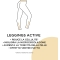 Guam Leggings Active Traspirante Contro La Cellulite Taglia XS-S (38-40)