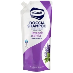 Lavanda & Salvia - Doccia Shampoo Rilassante - Ricarica Da 750 ml