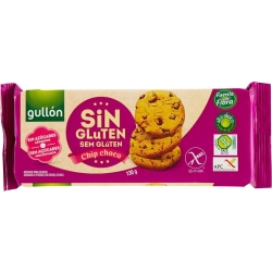Choco Chips - Biscotti Con Gocce Di Cioccolato Senza Glutine 130 G