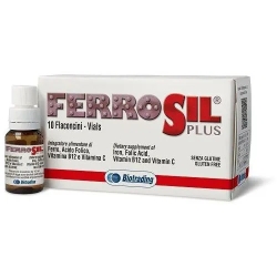 Ferrosil Plus 10 Flaconcini - Integratore A Base Di Ferro