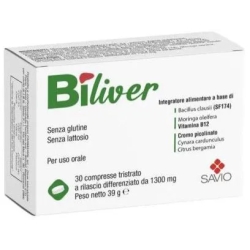 Biliver 30 compresse - integratore per la funzione epatica
