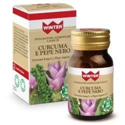 Winter Curcuma E Pepe Nero 55 Capsule - Integratore Antiossidante