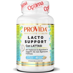 Optima Naturals Provida Lacto Support 40 capsule - Integratore di enzimi digestivi