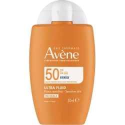 Avene Crema Solare Viso 50 SPF Fluido Per Pelle Sensibile Ultra Fluid Protezione Alta 50 ml