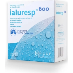 Ialuresp 600 Granulato 14 Stick - Integratore Per Le Vie Aeree