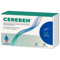 Cereben 40 Capsule - Integratore Per Memoria E Funzioni Cognitive