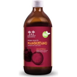 Salugea Succo Di Mangostano Bio 500 ml - Integratore Per Apparato Gastrointestinale
