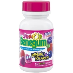 Junior Benegum Immuno+Ricarica 52 gelée - Integratore per il sistema immunitario