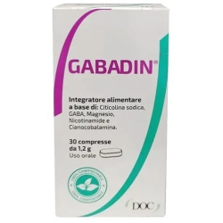 Doc Generici Gabadin 30 Compresse - Integratore per il sistema nervoso