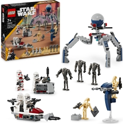 Star Wars 75372 Battle Pack Clone Trooper e Battle Droid - Set da costruire