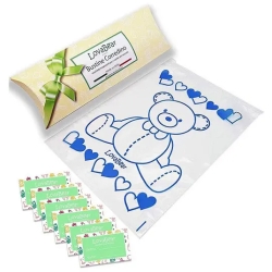 Lovabear - 6 Bustine Corredino Orso Blu (confezione ammaccata)