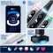 ORAL B iO Series 9 - Spazzolino Elettrico con 2 Testine e 1 Custodia Da Viaggio Ricaricabile