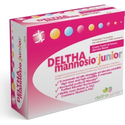 Deltha Mannosio Junior 14 Bustine - Integratore per le vie urinarie