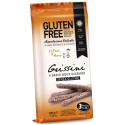 Grissini a Basso Indice Glicemico Senza Glutine 3x40 g