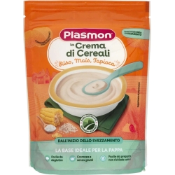 Plasmon La Crema di Cereali Riso, Mais, Tapioca 200 g