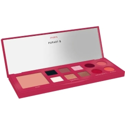 PUPA S - Palette Make-up Per Trucco Viso, Occhi E Labbra N. 003 Burgundy