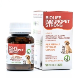 Biolife Immunopet Strong taglia grande 60 capsule - mangime complementare