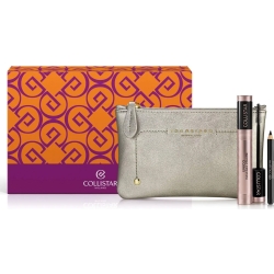 Collistar Cofanetto Unico Mascara Volume Nero Intenso + Professionale Matita Occhi Nera + Beauty-Bag The Bridge