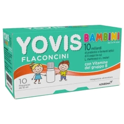 Yovis Bambini Banana 10 flaconcini da 10 ml - integratore di probiotici