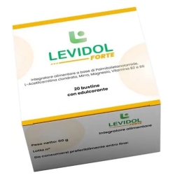 Levidol Forte 20 Bustine - Integratore di vitamine e minerali