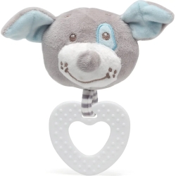 Massaggiagengive Peluche Cane - Colore Azzurro