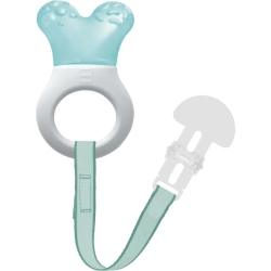 Mini dentaruolo refrigerato con clip - azzurro