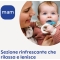 Mini dentaruolo refrigerato con clip - azzurro