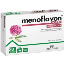 Menoflavon Forte 30 Capsule - Integratore Per La Menopausa
