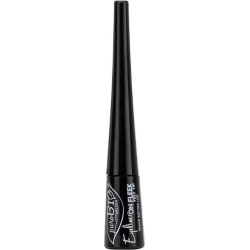 Purobio On Fleek Brush Tip - Eyeliner Semi Opaco - Nero Intenso
