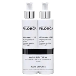 FILORGA Age-Purify Clean - Gel Detergente Levigante Purificante 2x150 ml