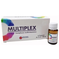 Multiplex 10 Flaconcini - Integratore Multivitaminico