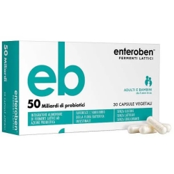 Enteroben 50 miliardi - Integratore di fermenti lattici 30 capsule