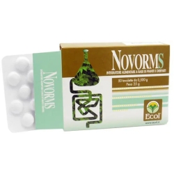 Novorms 50 tavolette - integratore per il benessere gastrico
