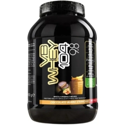 Moldes Net Integratori VB Whey 104 9.8 Cioccolato al burro d'arachidi - Integratore di proteine in polvere 900 gr