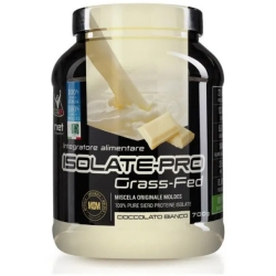 Moldes Net Integratori Isolate-Pro Grass-Fed Cioccolato Bianco - Integratore Di Proteine In Polvere 700 Gr
