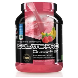Moldes Net Integratori Isolate-Pro Grass-Fed Fragola/Banana - Integratore Di Proteine In Polvere 700 Gr